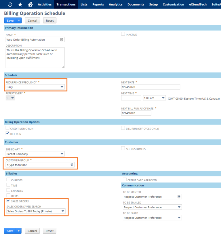 How to Automate Invoicing with NetSuite Billing Operations