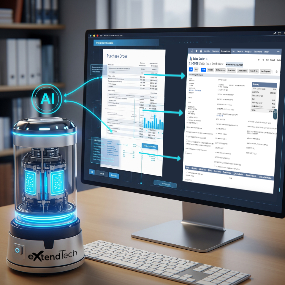 eXtendTech - eXtendFiles utilizing AI - Purchase Order to Sales Order